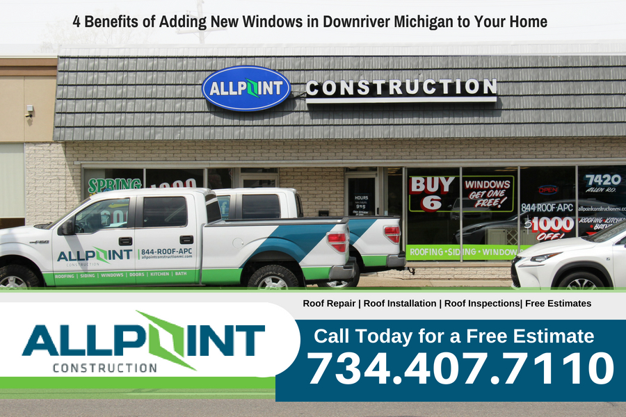 4 Benefits of Adding New Windows in Downriver Michigan to Your Home
