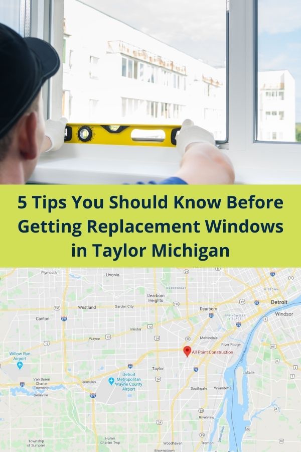 Vinyl Replacement Windows in Taylor Mi